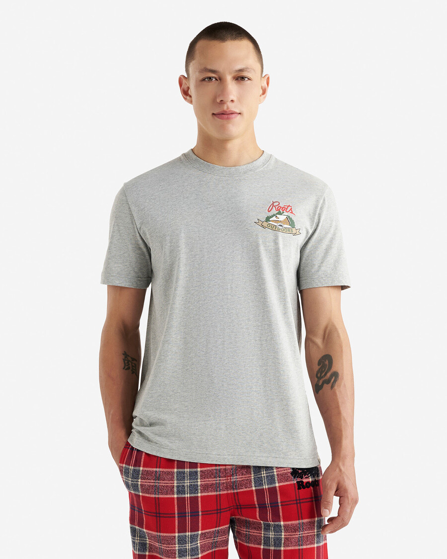 herren-t-shirt „snowbound