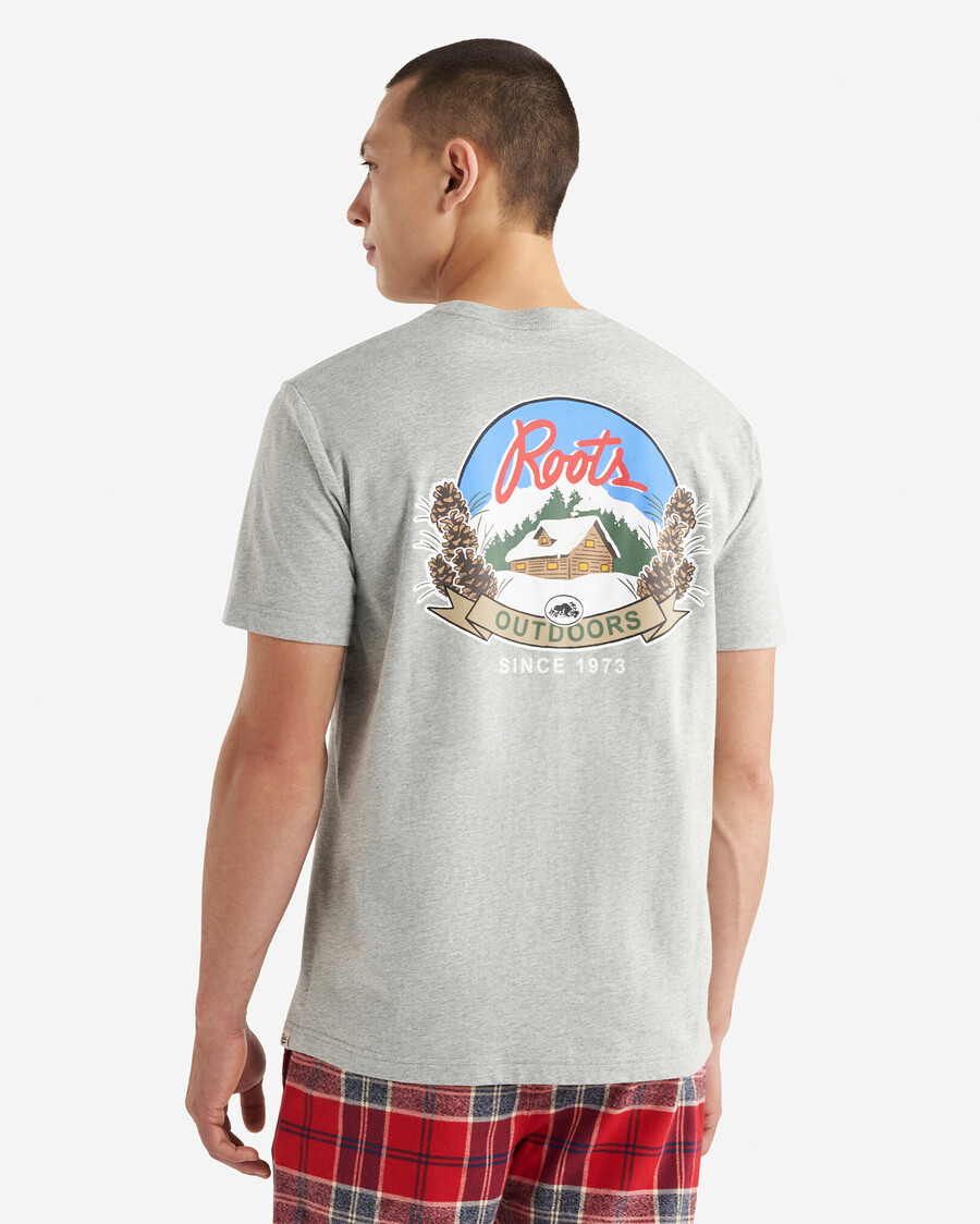 herren-t-shirt „snowbound