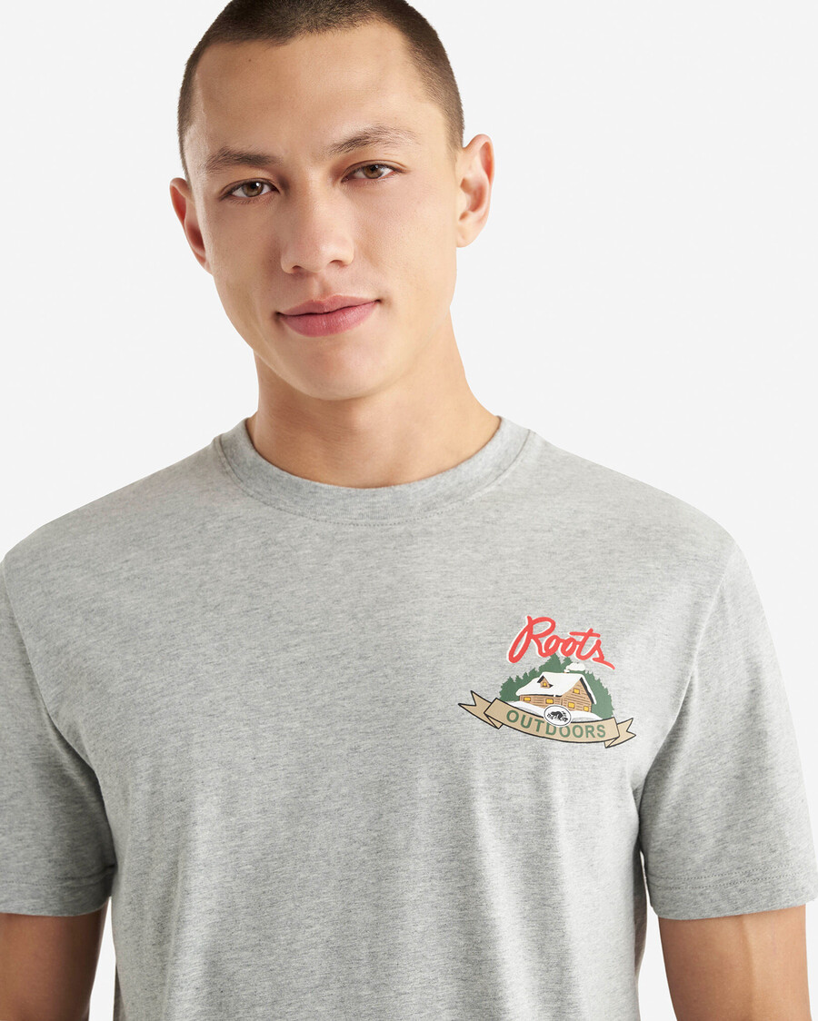herren-t-shirt „snowbound