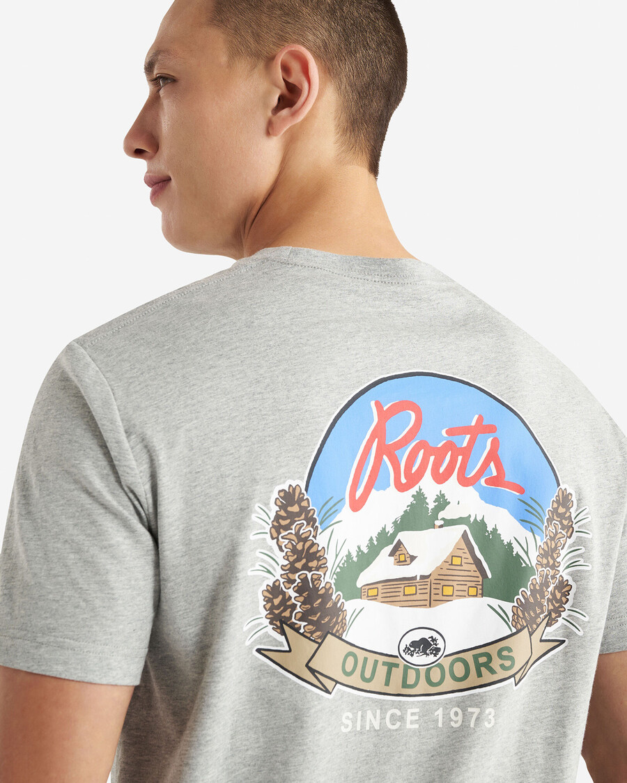 herren-t-shirt „snowbound