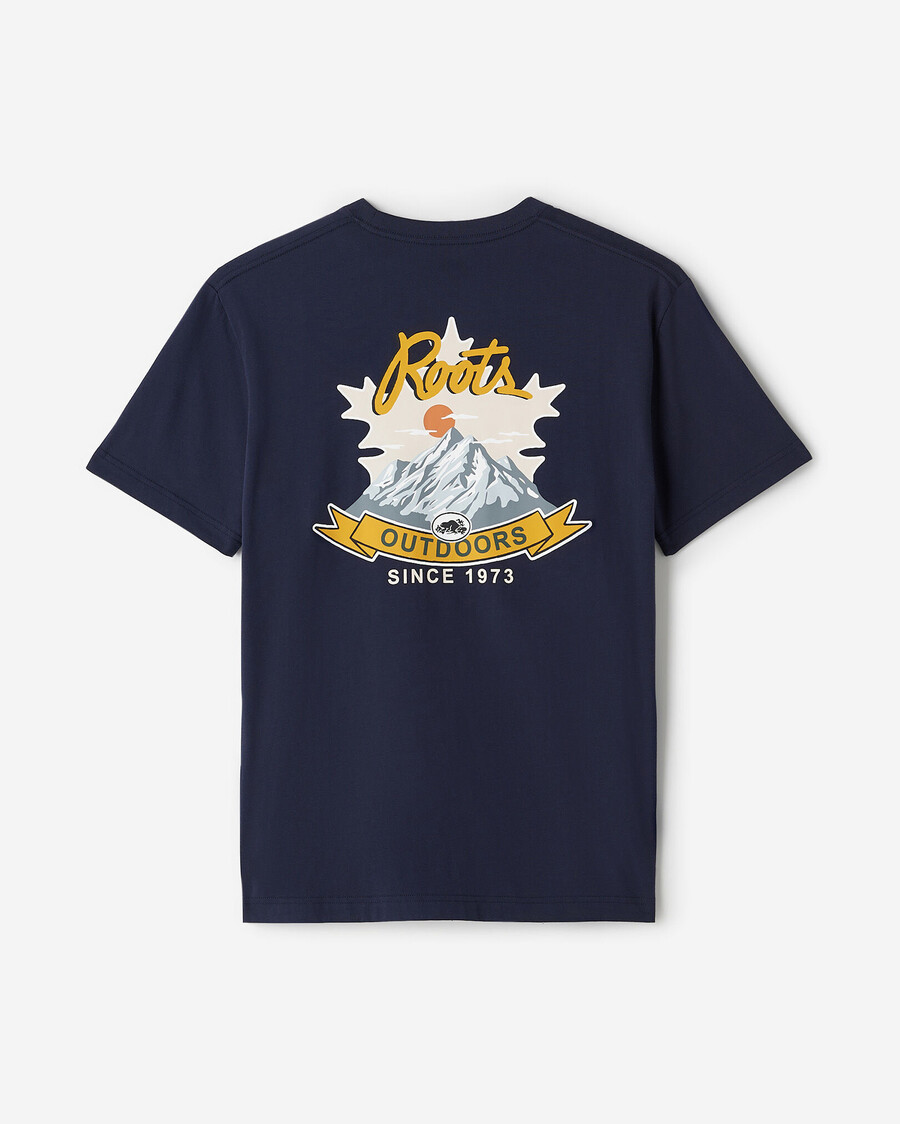 herren-t-shirt „snowbound