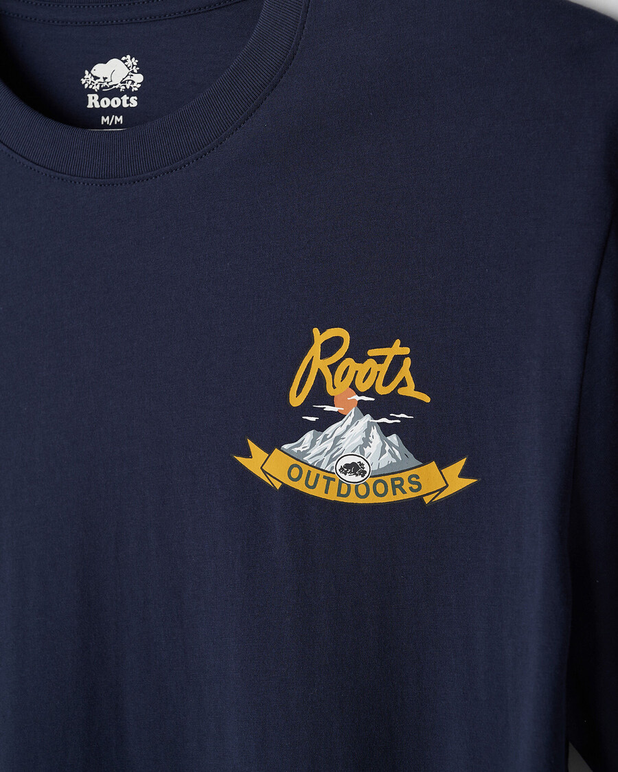 herren-t-shirt „snowbound