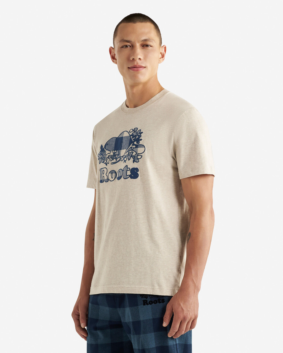 herren cooper plaid fill t-shirt