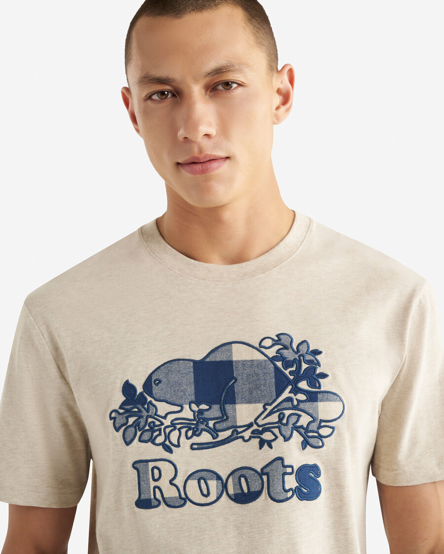 herren cooper plaid fill t-shirt