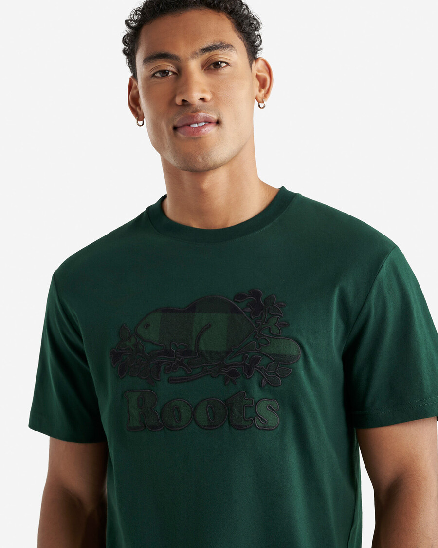 herren cooper plaid fill t-shirt