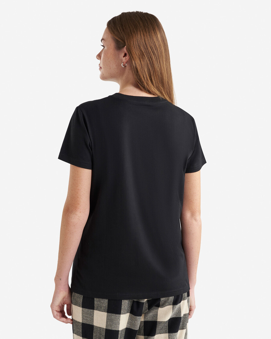 damen-t-shirt mit cooper-karo