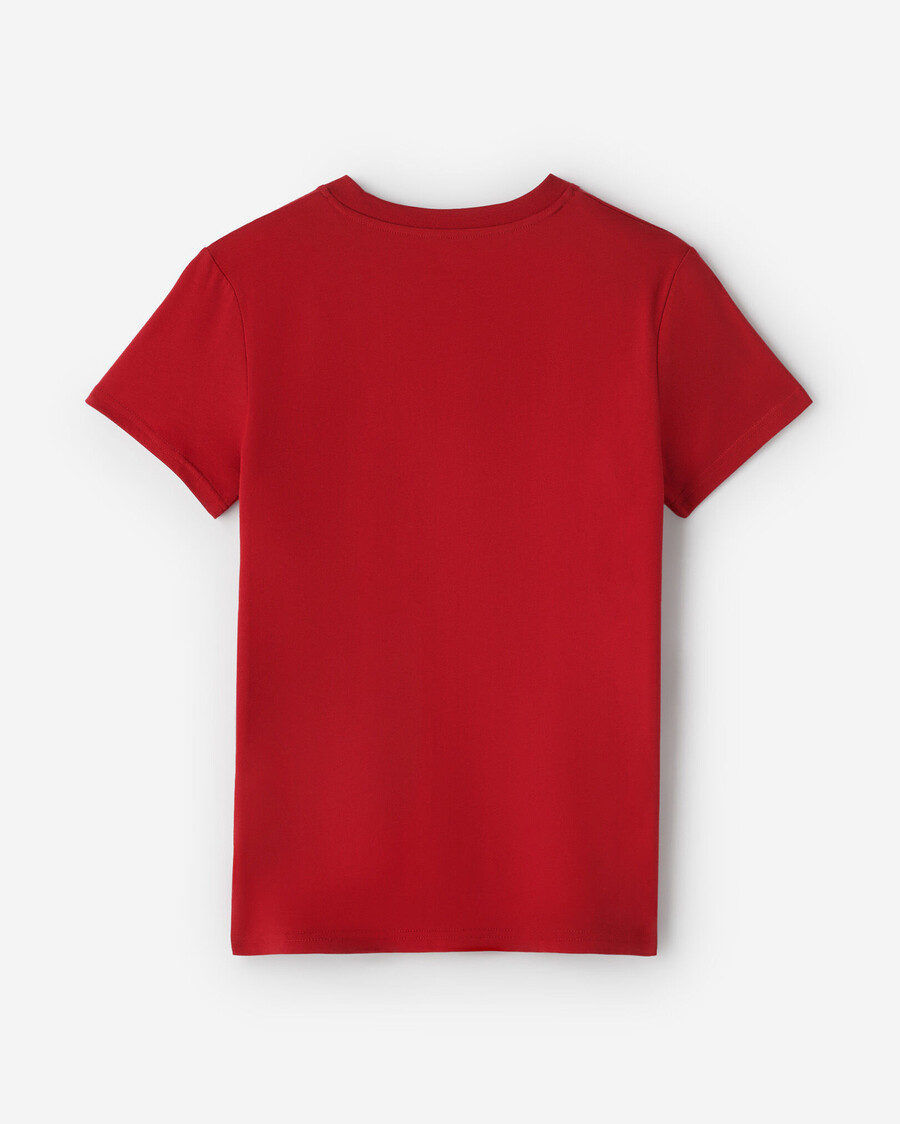 damen-t-shirt mit cooper-karo