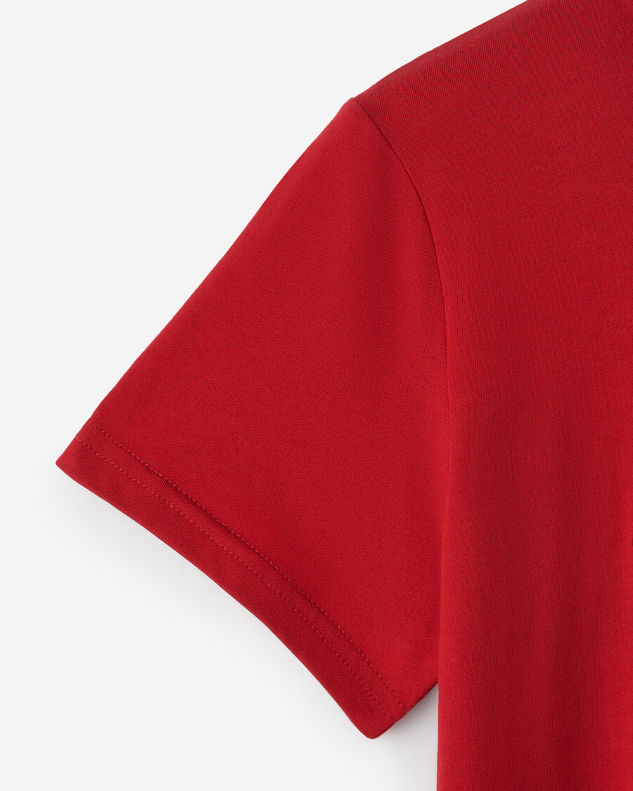 damen-t-shirt mit cooper-karo