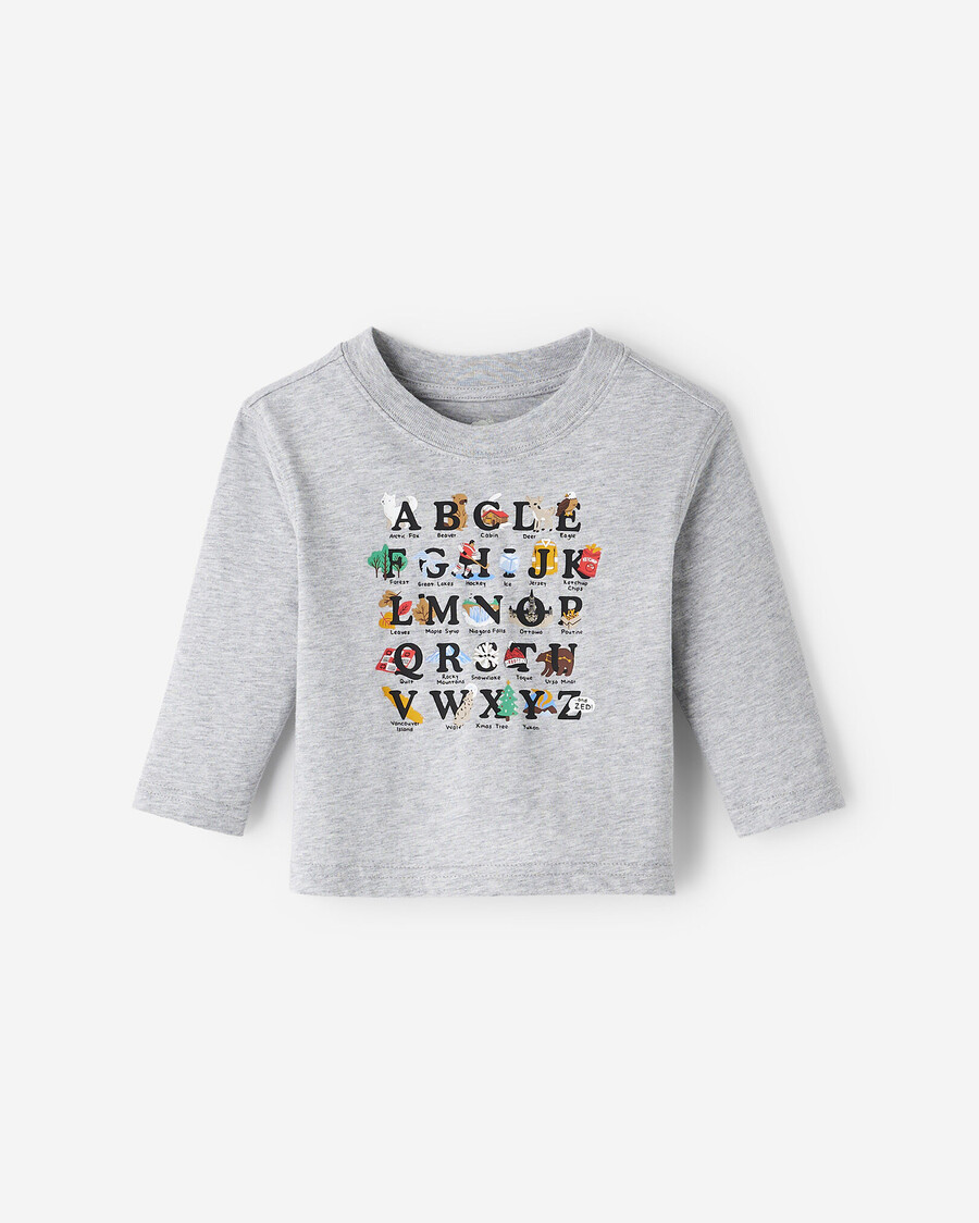 baby abc von kanada t-shirt