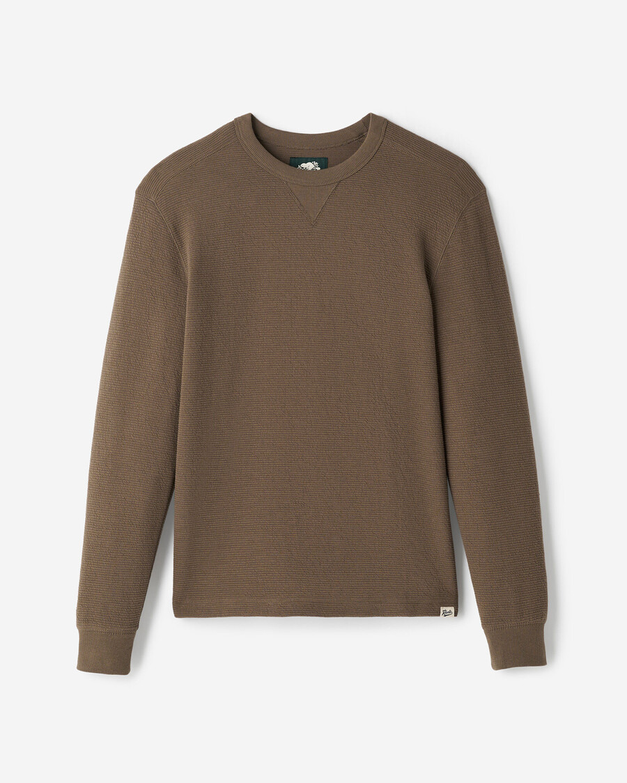 thomson doppelstrick-langarmshirt