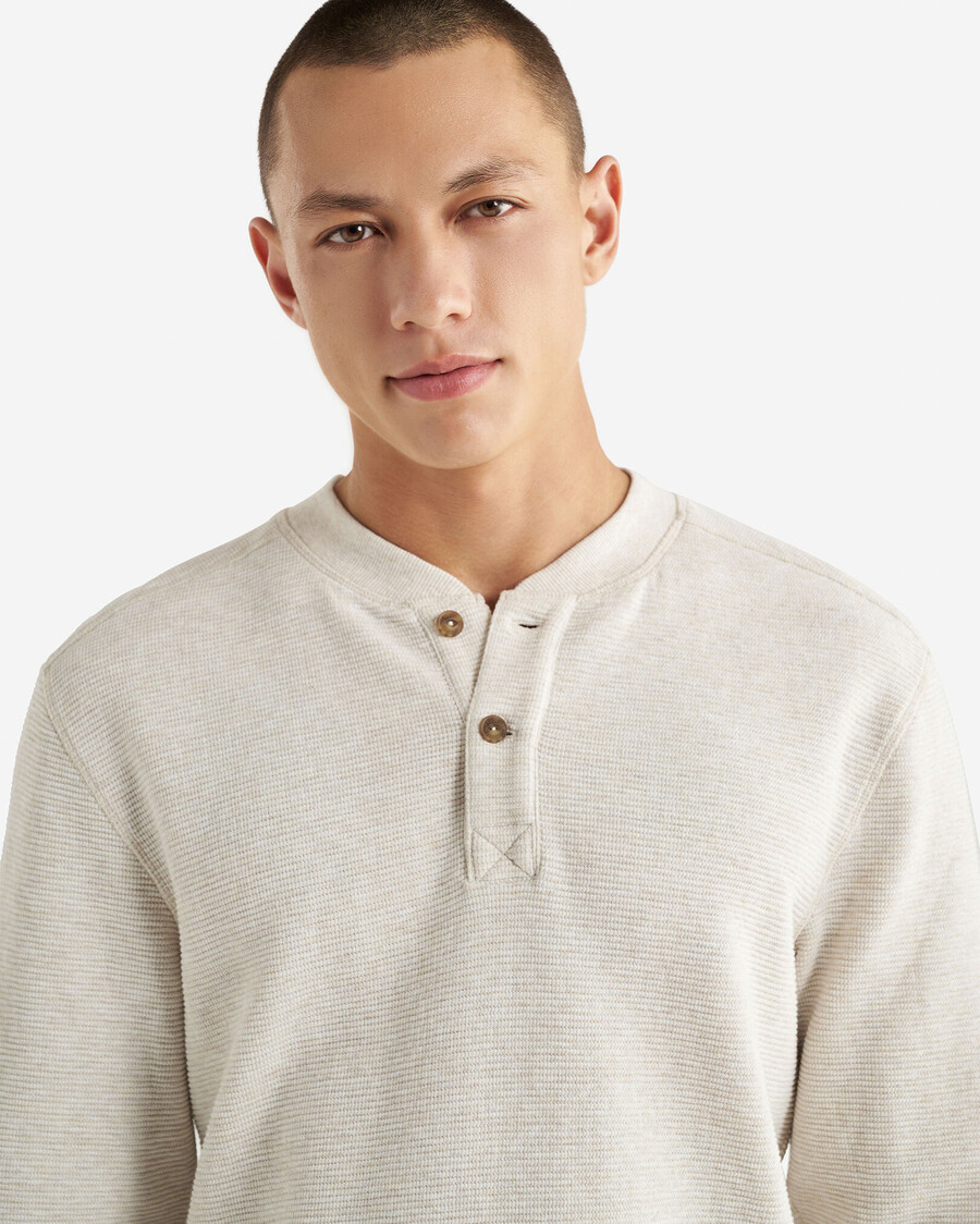 thompson double knit henley