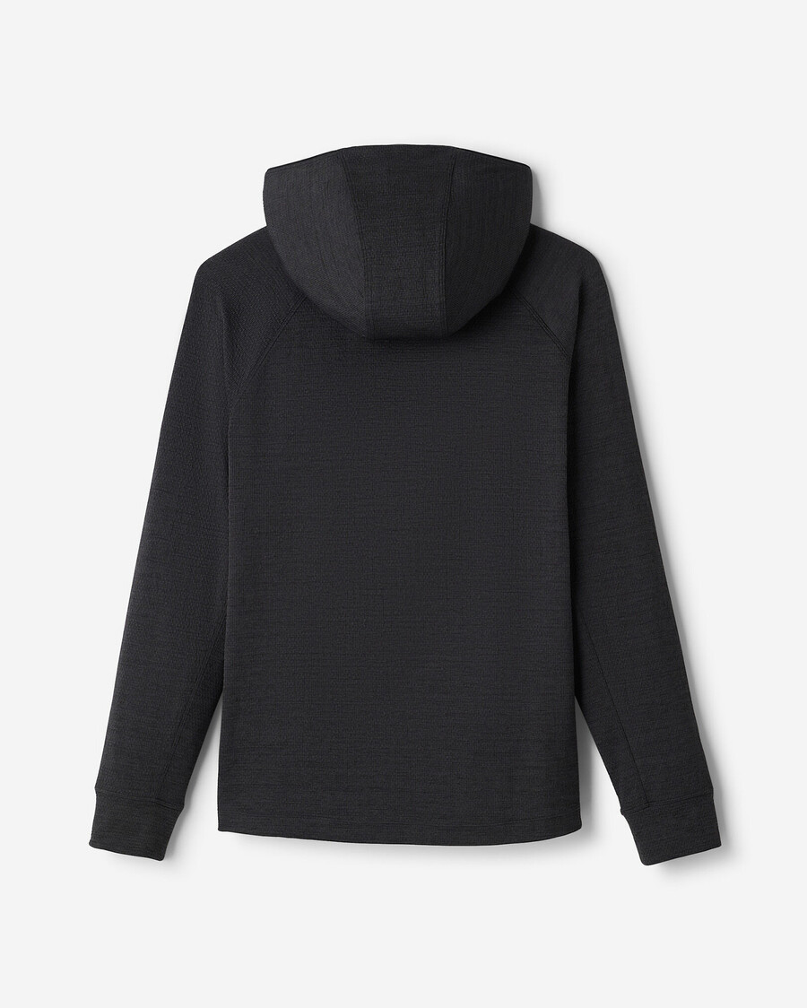 aktiver strukturierter half-zip-hoodie