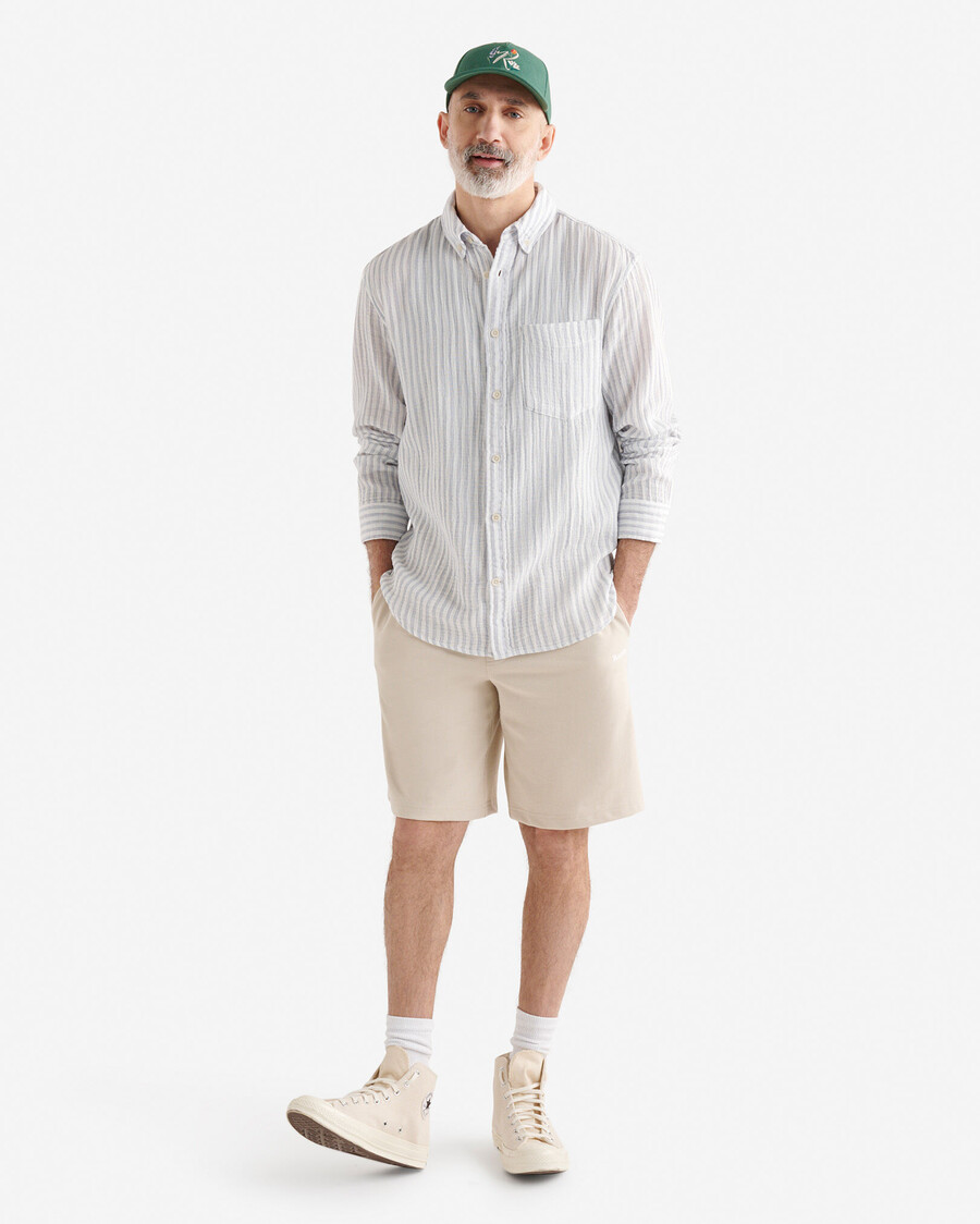 isla relaxed button down shirt