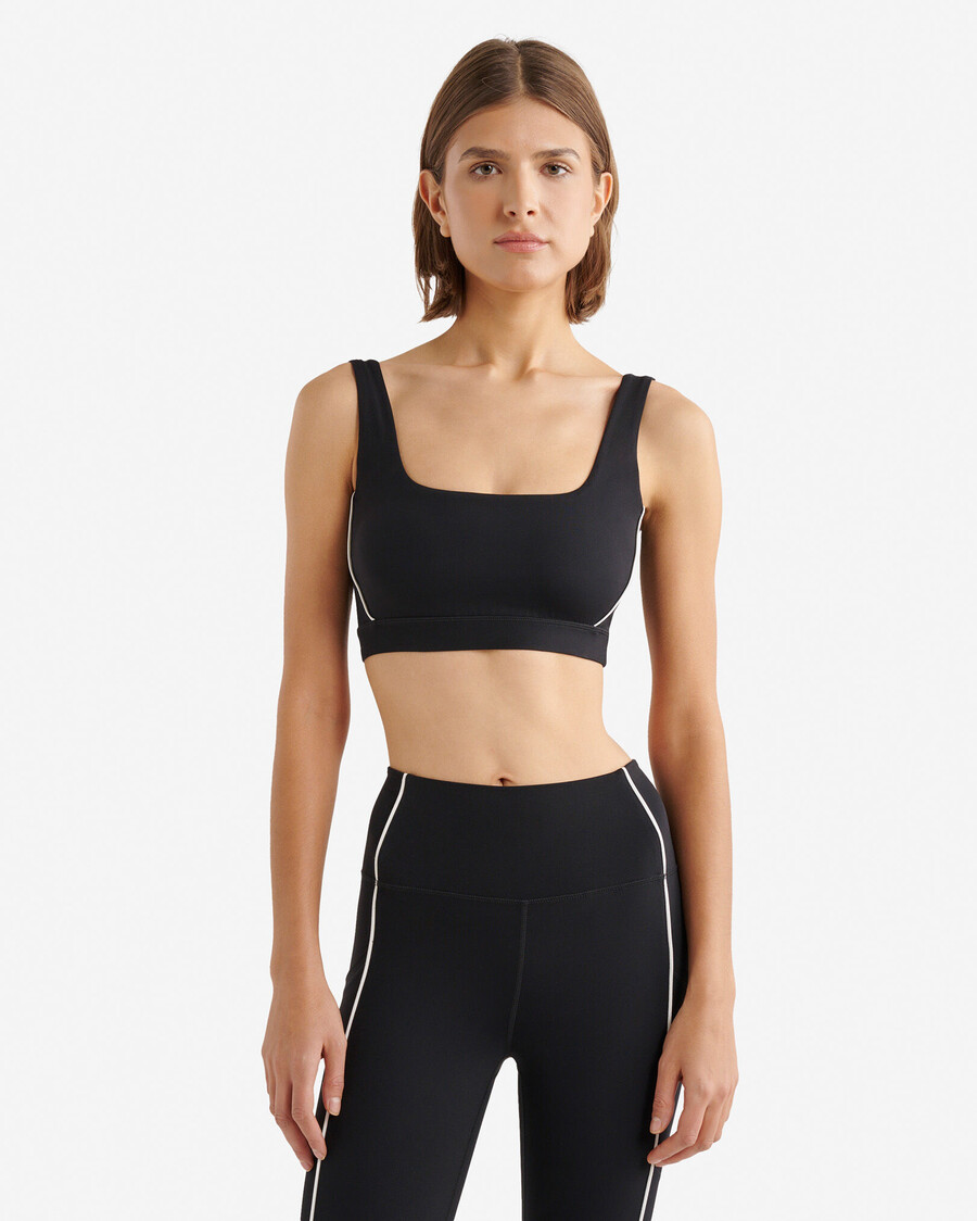 restore stretch piped sport-bh