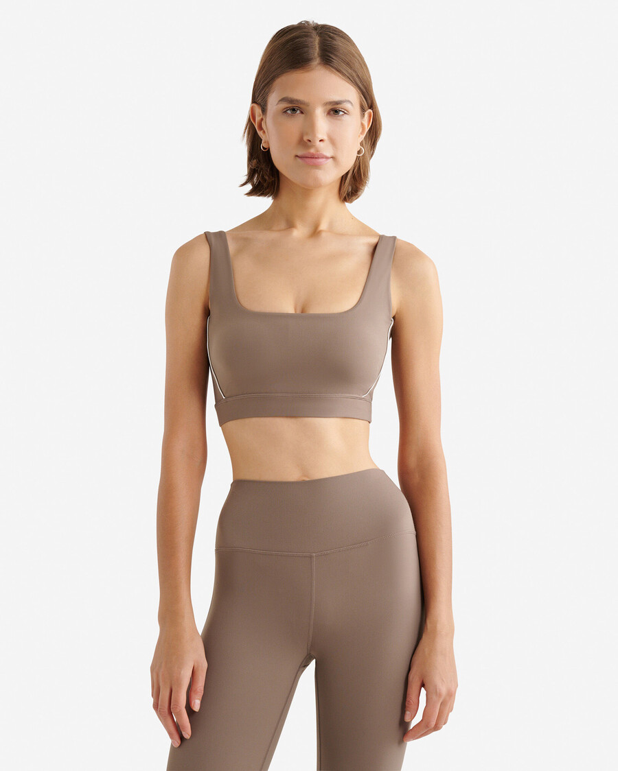 restore stretch piped sport-bh