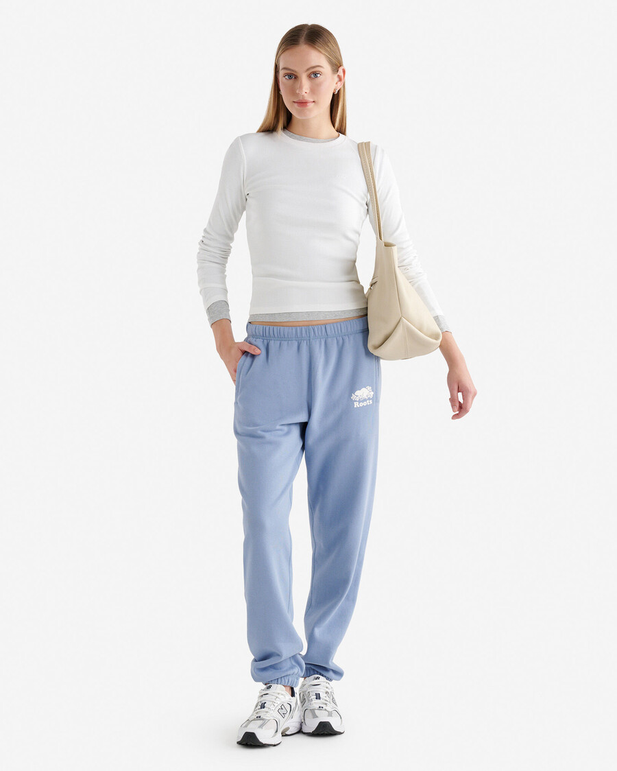 roam rib fitted long sleeve top