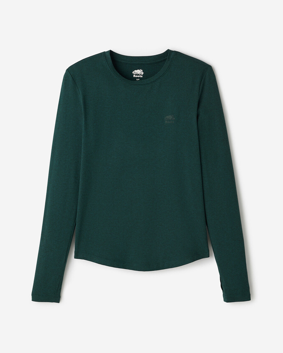 klassisches langarmshirt von renew