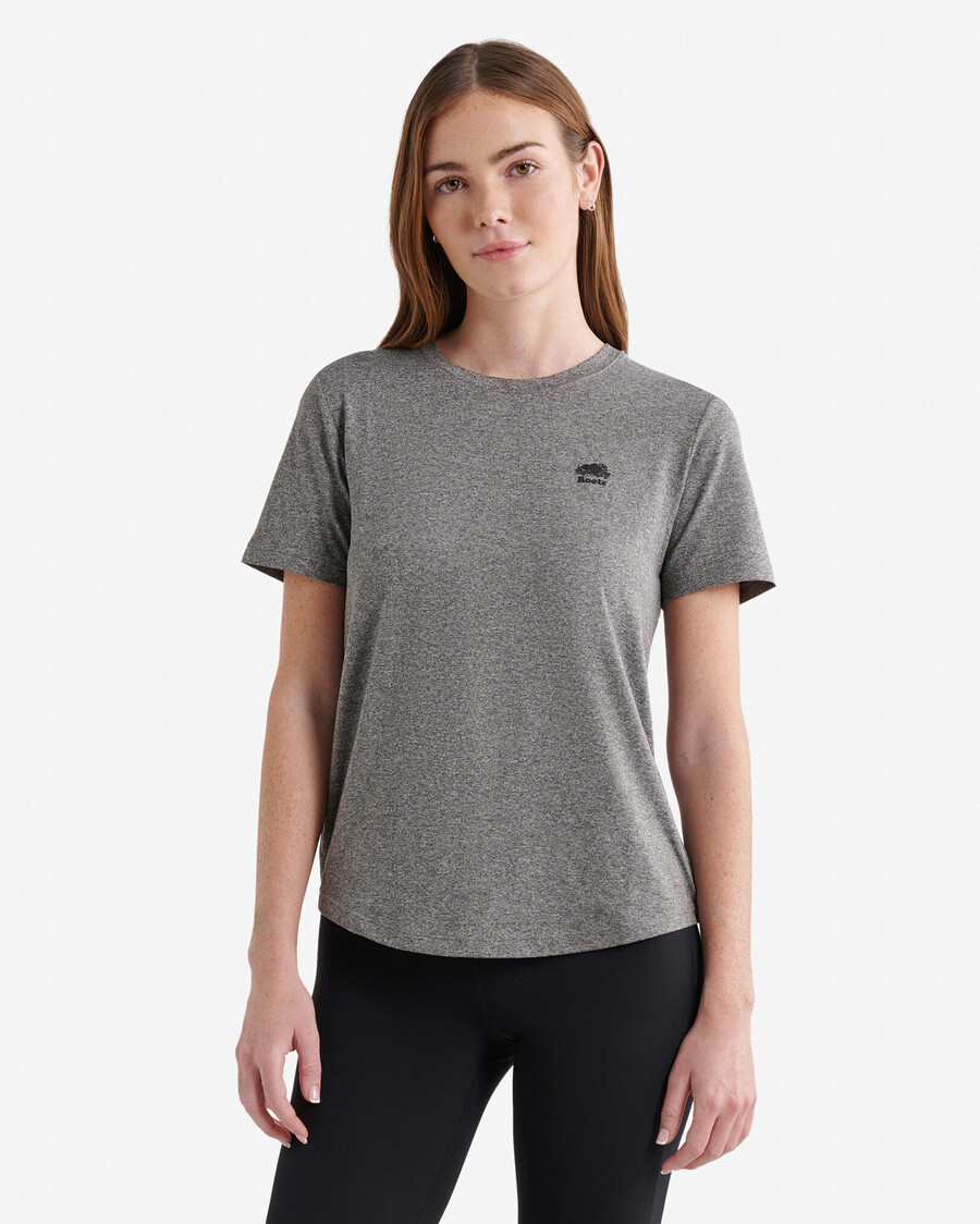 klassisches kurzarmtop von renew knit