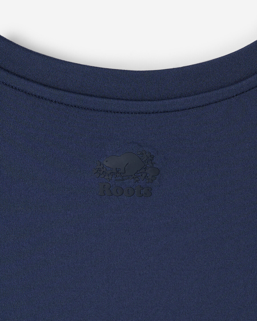 renew strick-crop-t-shirt