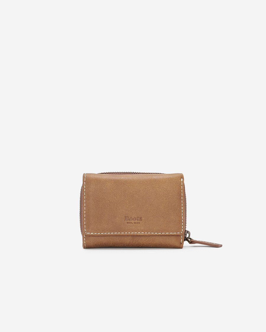 kleine dreifach faltbare clutch tribe