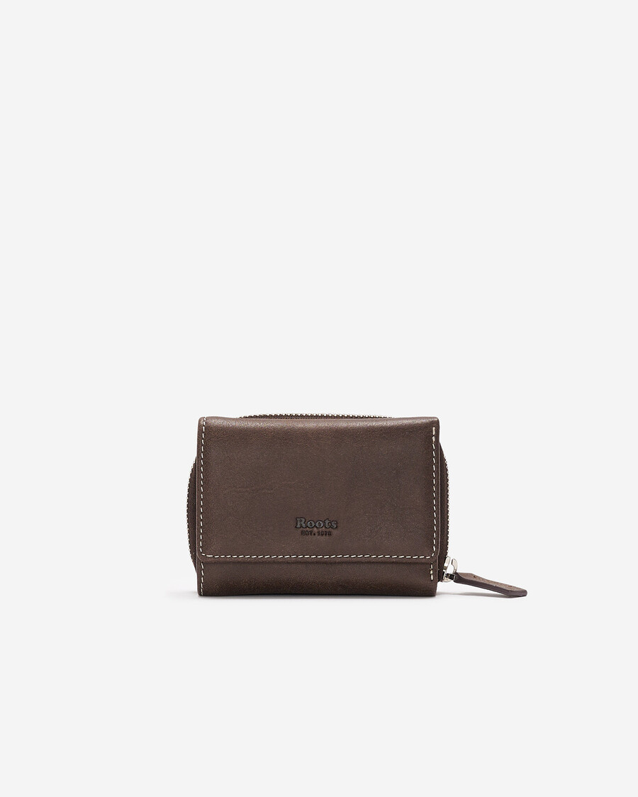 kleine dreifach faltbare clutch tribe