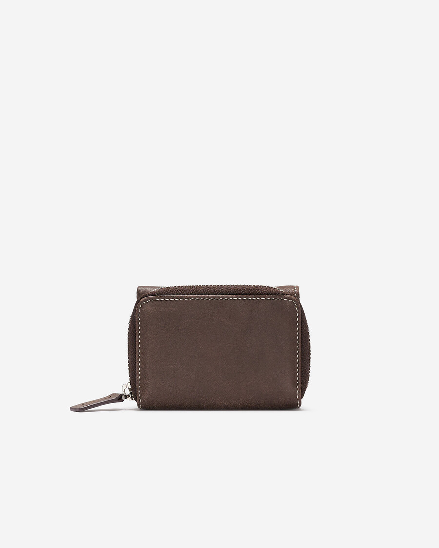 kleine dreifach faltbare clutch tribe