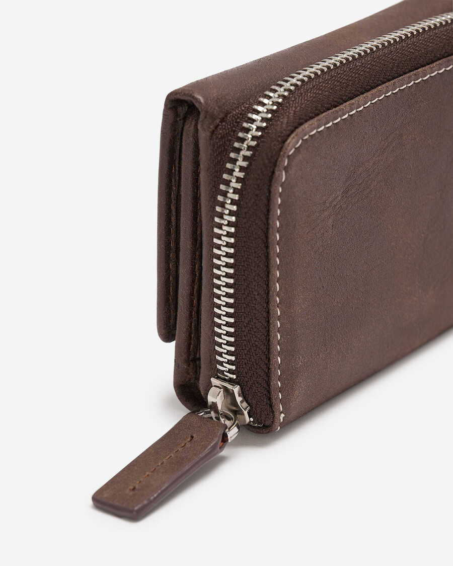 kleine dreifach faltbare clutch tribe