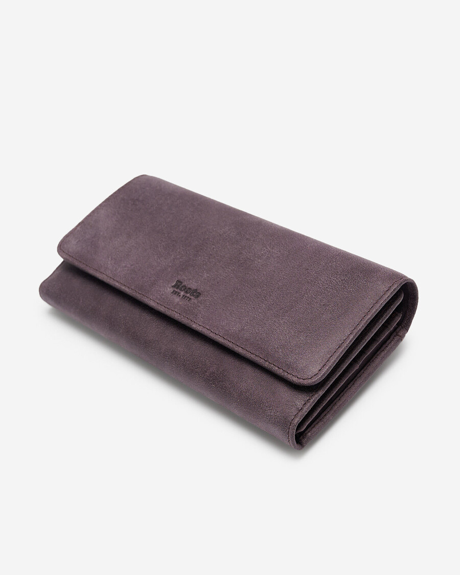 großer scheckbuch-clutch-stamm